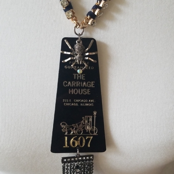 Vintage room key custom made necklace - Picture 3 of 4